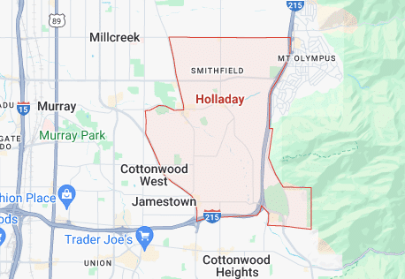 holladay utah map